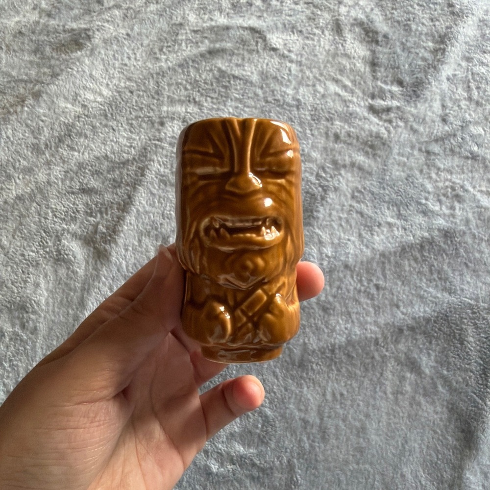 Star Wars Chewbacca Geeki Tikis Ceramic Mini Tiki Mug Cup Brown - F308